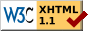 XHTML 1.1 Válido